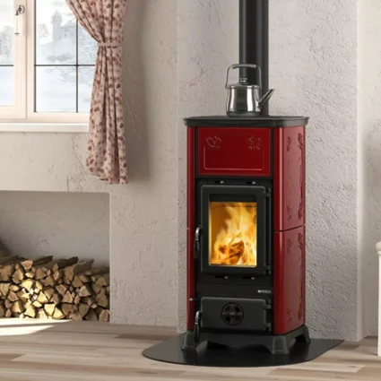 Poêle à bois Emiliana – 6,5 Kw La Nordica