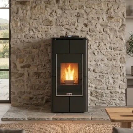 Poêle à granulés silencieux étanche Tendenza – 6 Kw ETNA Luxe