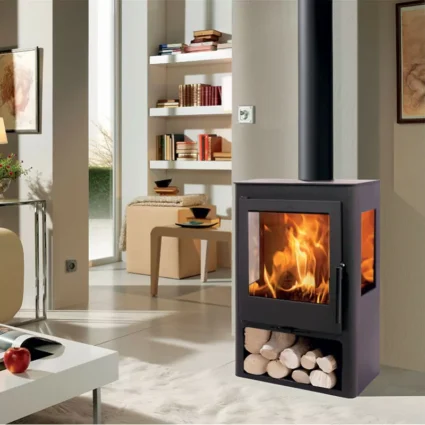 Poêle à bois Coral 3V - 6,8 Kw Panadero
