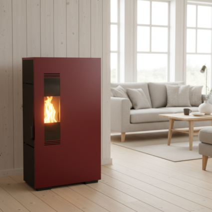 Poêle à granulés extra plat Mini – 5 Kw ETNA