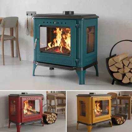 Poêle à bois Onyx Pop – 10 Kw ETNA Luxe