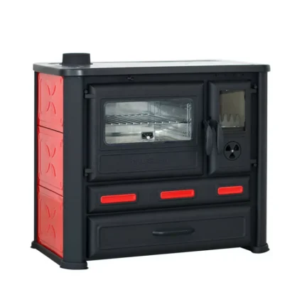 Cuisinière à bois Alma Mons – 9 Kw Tim Sistem