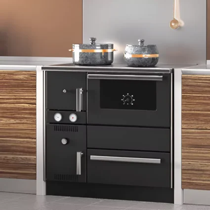 Cuisinière à bois Bouilleur Alfa Term 20 – 23 Kw AlfaPlam