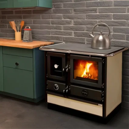 Cuisinière à bois bouilleur Super Thermo Magnum - 17 Kw MBS