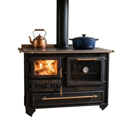 Cuisinière à bois bouilleur