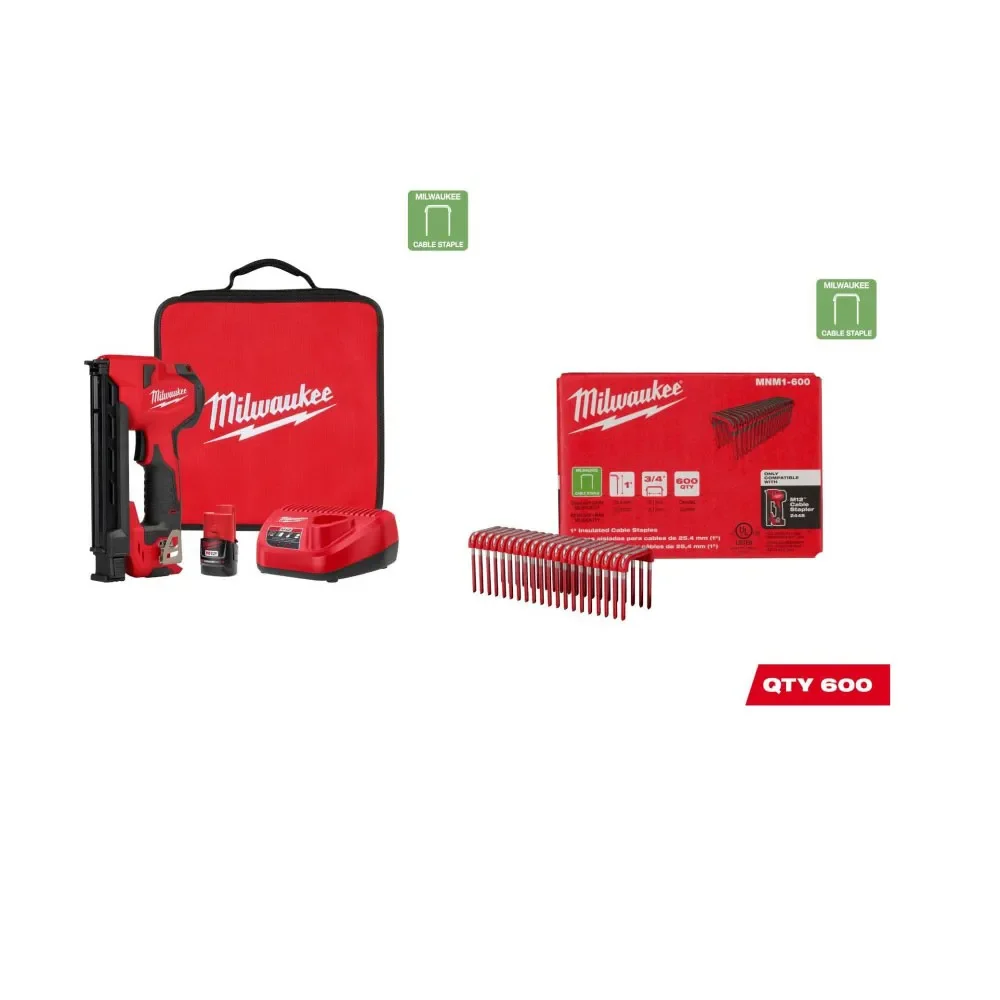 Milwaukee M12 Cable Stapler Kit